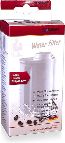 Scanpart CA6702 - Waterfilter voor koffiemachine - Geschikt voor Philips Saeco Lavazza Gaggia - Alternatief voor Brita Intenza+