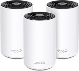 TP-Link Deco XE75 Pro - Mesh WiFi - Tri-band - Wifi 6E - 5400Mbps - 3-Pack