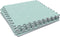 TP Toys Active-tots - Puzzel Speelmat Foam met Rand - Babymat - 60x60 cm Tegels - Mintblauw