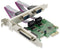 Conceptronic SPC01G - PCI Express Kaart - 1x Parallel 2x Serieel (9-pins)