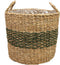 Ter Steege Plantenmand voor Binnen Zeegras Beige-Groen D 30 cm H 27 cm