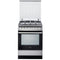 Inventum VFG6020GRVS - Vrijstaand fornuis - 4 gasbranders - Multifunctionele oven 62 liter