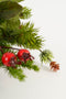 House of Seasons Austin - Kerstkrans - Ø50 cm - Groen