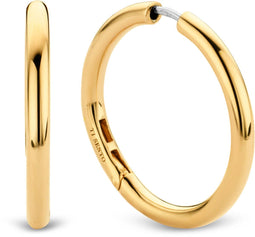 TI SENTO 7782SY - Dames Oorbellen - 925 zilver - Zilver geel verguld