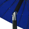 vidaXL - Parasol - met - aluminium - paal - 270 - cm - azuurblauw