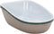 vidaXL - Kattenbak - met - deksel - 58,5x39,5x43 - cm - polypropeen - wit - en - bruin