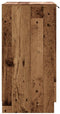 vidaXL - Schoenenkast - 59x35x70 - cm - bewerkt - hout - oud - houtkleurig