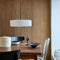 Dyberg Larsen Calix - Hanglamp - Stof - Nature/Black