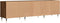 vidaXL - Tv-meubel - 150x30x44,5 - cm - bewerkt - hout - bruin - eikenkleur