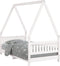 vidaXL - Kinderbedframe - 80x160 - cm - massief - grenenhout - wit