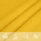 vidaXL - Zonnezeil - 160 - g/m² - 3/4x3 - m - HDPE - geel