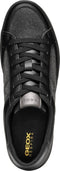 GEOX D BLOMIEE - Dames Veterschoenen - Comfortabel en ademend - BLACK - Maat 37