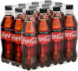 Coca-Cola Zero - Frisdrank - 12 x 0,5 liter