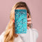iMoshion Hoesje Geschikt voor Samsung Galaxy A33 Hoesje Met Pasjeshouder - iMoshion Design Softcase Bookcase - Blauw / Blossom