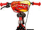 Disney Cars Kinderfiets - Stadsfiets - Handrem en zijwieltjes - Rood