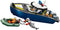 LEGO® City Achtervolging met Politieboot - Drijft Echt - 264 onderdelen