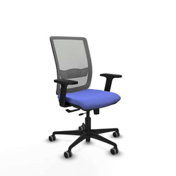 Haches Traslack Piqueras y Crespo - Bureaustoel - Verstelbare hoogte met armleuning - Licht Blauw