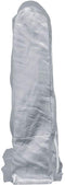 vidaXL - Haardhoutrek - met - regenhoes - 100x25x150 - cm - gegalvaniseerd - staal