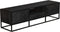 Zwarte Tv meubel Daan - tv meubel mangohout - tv kast 180 cm