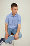 JACK&JONES JORABEL - Heren Overhemd Korte Mouwen - Borstzak - M