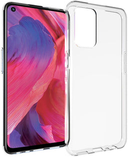 Accezz Clear Backcover Oppo A74 (5G) / A54 (5G) - Soft case - Schokbestendig - Transparant