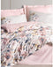 Satin King - Beddengoedset - 1 dekbedovertrek 240 x 220 cm + 2 kussenslopen 60 x 60 cm - 100% katoen satijn - Poeder (2 stuks)