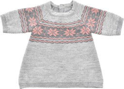 Byastrup Poppenkleding Trui Gebreid 50 Cm Grijs