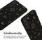 iMoshion Hoesje Geschikt voor Samsung Galaxy S22 Plus Hoesje Met Koord - iMoshion Siliconen design hoesje met koord - Zwart / Sky Black