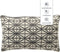 Dutch Decor NISA - Buitenkussen 30x50 cm - waterafstotend en uv-bestendig - Charcoal Gray - antraciet