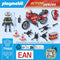PLAYMOBIL 71466 - Action Heroes Brandweer - Reddingsacties met figuren en accessoires