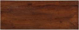 vidaXL - Tafelblad - rechthoekig - 90x30x2,5 - cm - massief - gerecycled - hout