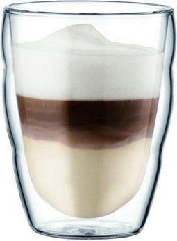 Bodum Pilatus - Dubbelwandig glas - Isolerend - 0.25 l (2 stuks)