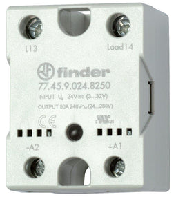 Finder Halfgeleiderrelais 77.45.9.024.8650 40 A Schakelspanning (max.): 600 V/AC Schakelend bij overbelasting 1 stuk(s)