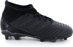 adidas PREDATOR 18.3 FG Jr Voetbalschoenen Kinderen - Cblack/Cblack/Reacor