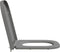 vidaXL - Toiletdeksel - met - Snelle - Montage - en - Soft - Close - in - Duroplast - Grijs