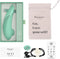 Womanizer Next 3D Pleasure Air-clitorisstimulator – Zuigingsvibrator – Seksspeeltjes met 14 zuigsnelheden – Waterdicht Clitoriszuigingsspeeltje – Oplaadbaar - Turquoise