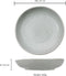 Jay Hill Brecqhou - Diep Bord ø 21 cm - Grijs