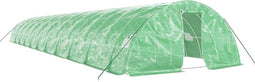 vidaXL - Tuinkas - met - stalen - frame - 110 - m² - 22x5x2,3 - m - groen