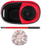 Vileda Turbo Deep Clean - roterende mopset - 3-in-1 systeem met pedaalpers - zwart rood wit paarse