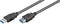 Ewent EC1007 USB-kabel 1 m USB 3.2 Gen 1 (3.1 Gen 1) USB A Zwart