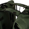 Gerecyclede dubbele fietstas Urban Proof Rolltop 38L 30 x 15 x 42 cm - Groen