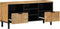 vidaXL - Tv-meubel - 100x33x46 - cm - massief - mangohout - bruin