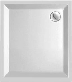 Plieger Kwadrant - Douchebak - Acryl - Rechthoek 90 cm X 80 cm X 5 cm - Wit - 20 jaar garantie