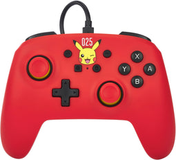 PowerA NSGP0200-01 - Gamecontroller - Ergonomisch - Rood
