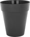 Buiten bloempot rond 50xh56cm Capri High Antraciet