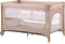 Lionelo Jasmin Easy Fold Reisbedje - Opvouwbaar in seconden - 2 Hoogtes Matras T25 - Inclusief Reistas - Beige