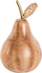 Decoratieve figuren Home ESPRIT Gouden Natuurlijk Koloniaal Peer 9 x 9 x 15 cm
