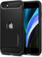 Spigen Rugged Armor - Soft case - Air Cushion Technology - Zwart