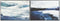 Schilderij DKD Home Decor Zee en oceaan 122,5 x 4,5 x 83 cm (2 Stuks)