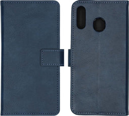 iMoshion Hoesje Geschikt voor Samsung Galaxy M20 Power Hoesje Met Pasjeshouder - iMoshion Luxe Bookcase - Blauw